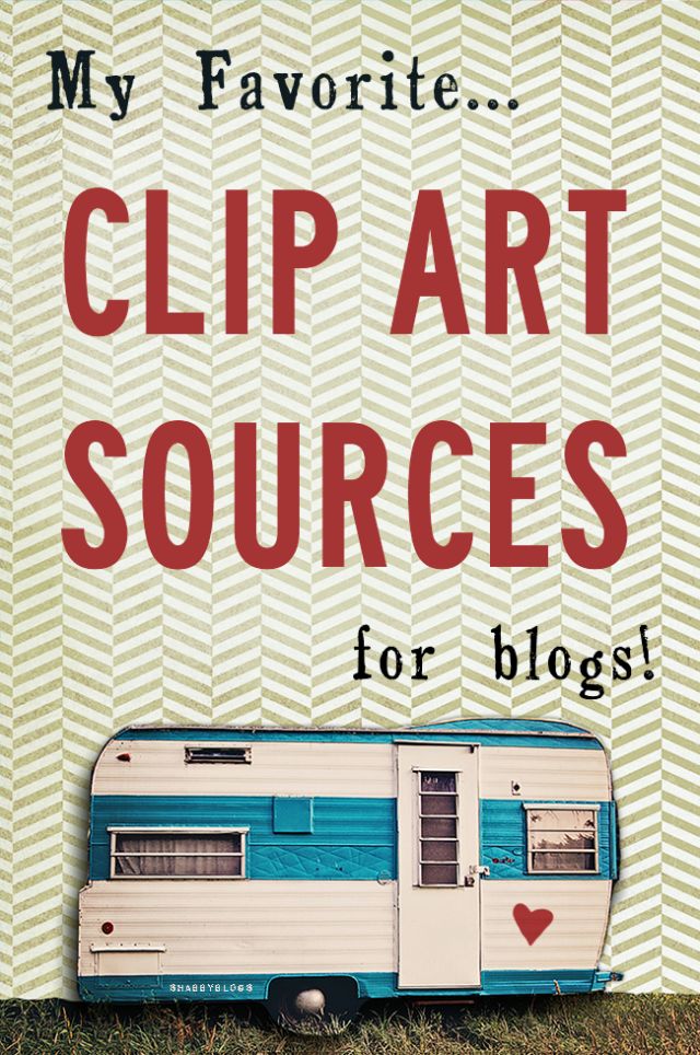 Clip Art Resources (For Blogs!)