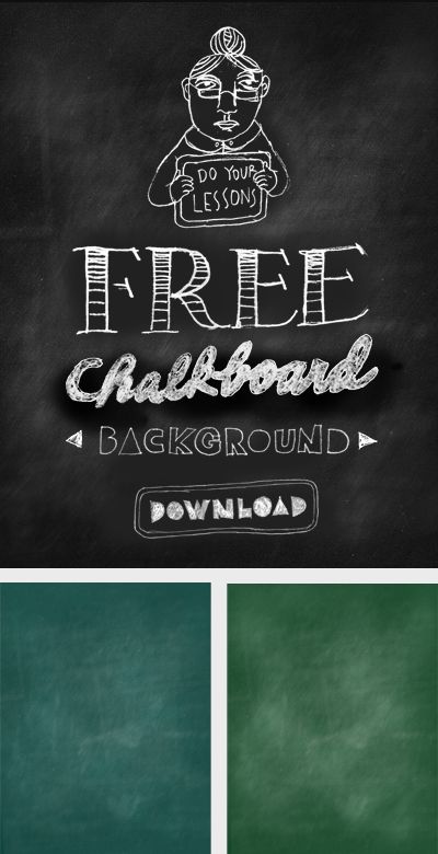 Free Downloadable Chalkboard Backgrounds