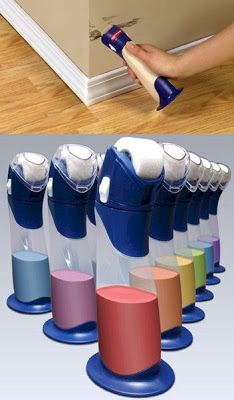 Gotta Get One: Paint buddy by Rubbermaid ~ empty remainder can of paint into the...
