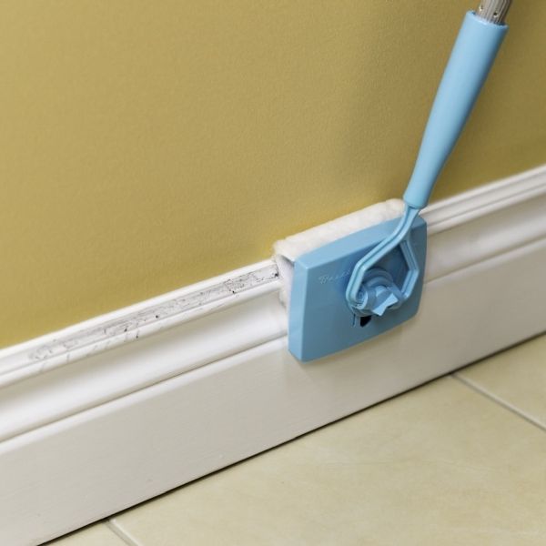Make neglected baseboards look like the day they were painted.