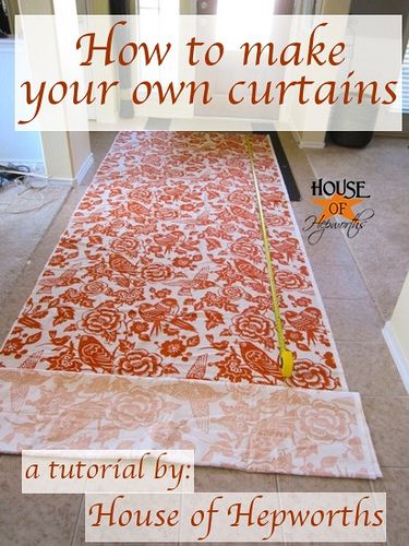 This girl is from Austin and does a great step-by-step for curtains.  Anyone can...