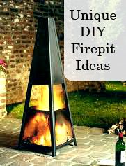 Unique DIY  Firepit Ideas- gorgeous!