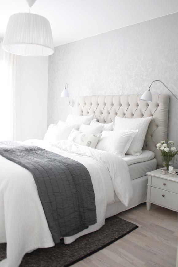 I really like grey at the moment and this room looks sophisticated and relaxing ...