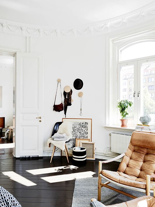 swedish space - simple, white, clean, modern
