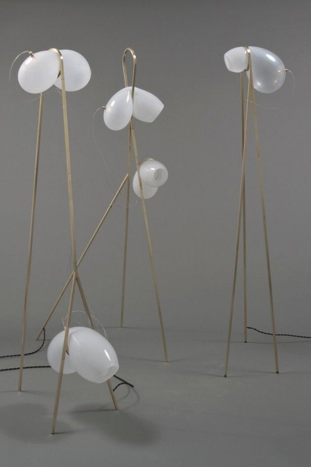 New York-based designer Lindsey Adelman has created Catch, a series of lights th...