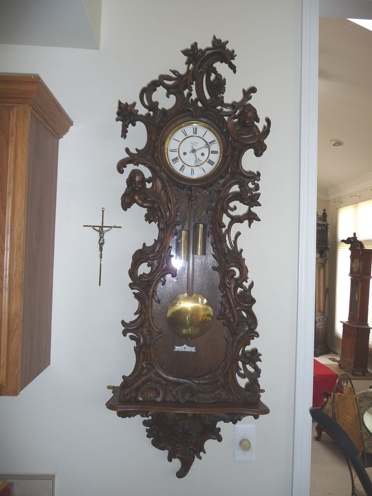 Conrad Felsing Vienna Regulator at antique-clock.com