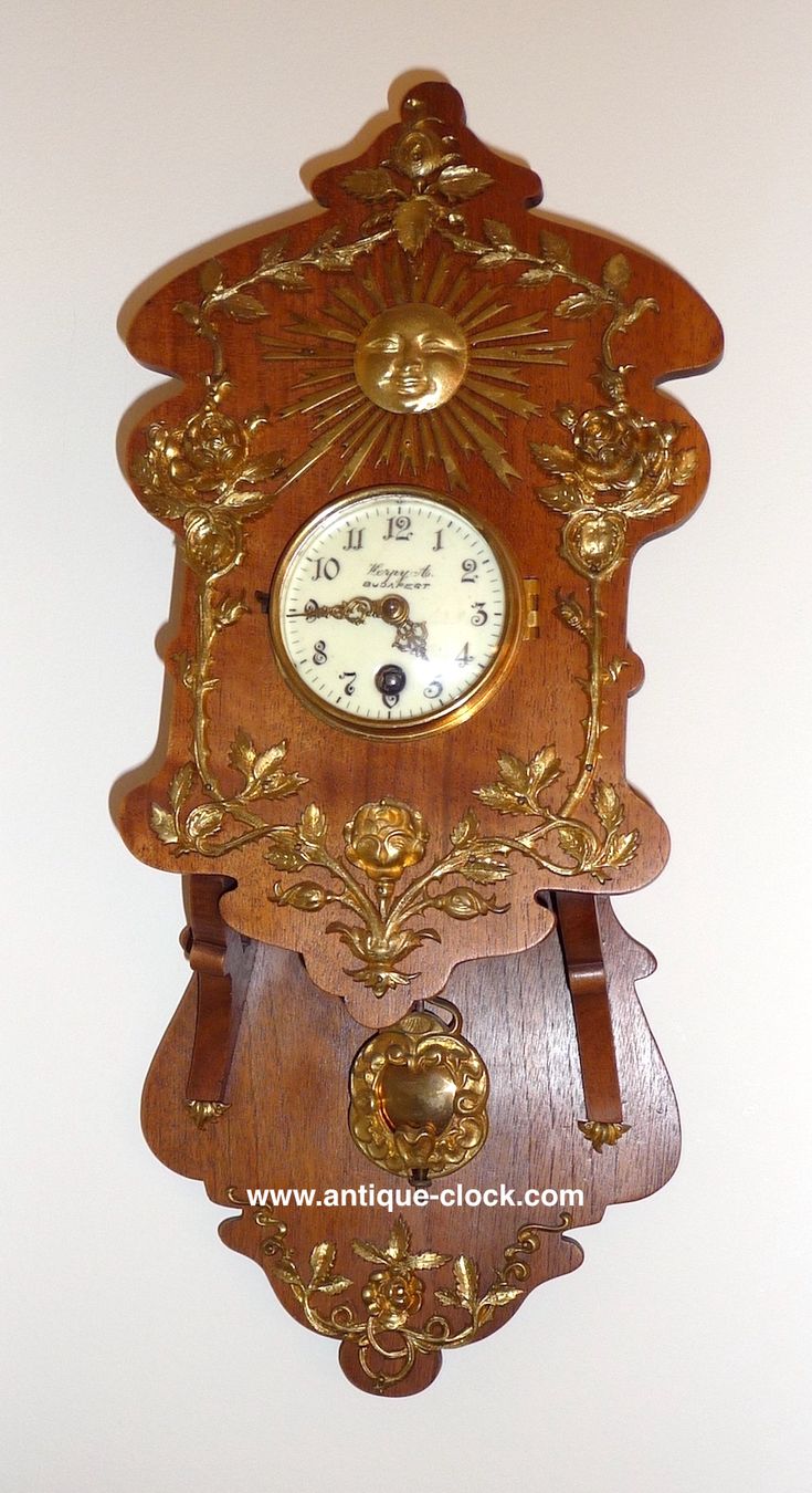 Lenzkirch Miniature Freeswinger Wall Clock at antique-clock.com