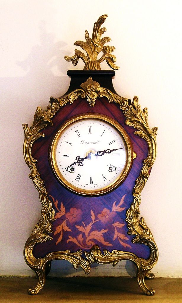 Pretty Antique French Clock | by Antiques & Interior Design