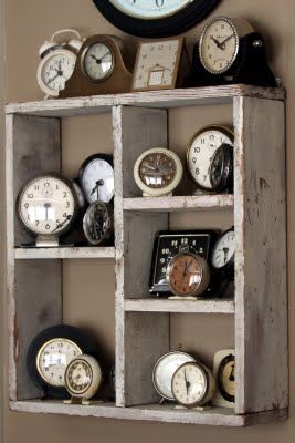 Collecting & Displaying Collections Of Vintage Clocks