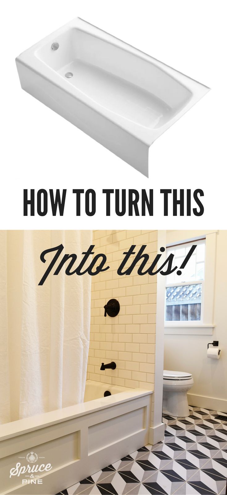 Even the most basic bath tub can be expensive. And when you are flipping homes, ...