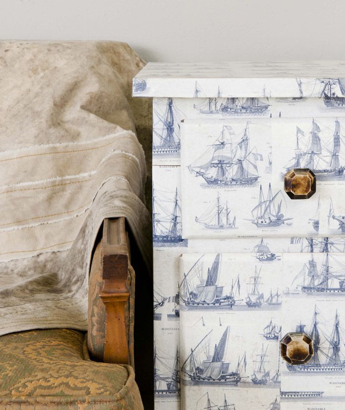 Poppytalk: DIY + Giveaway | Using Decoupage from Furniture Makeovers