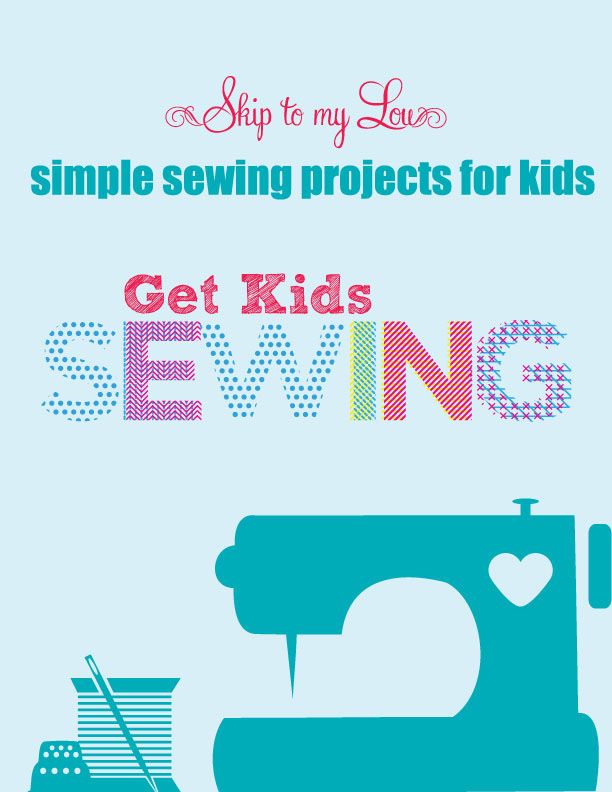 Simple sewing projects for kids and beginners. Easy and fun sewing sheets and se...