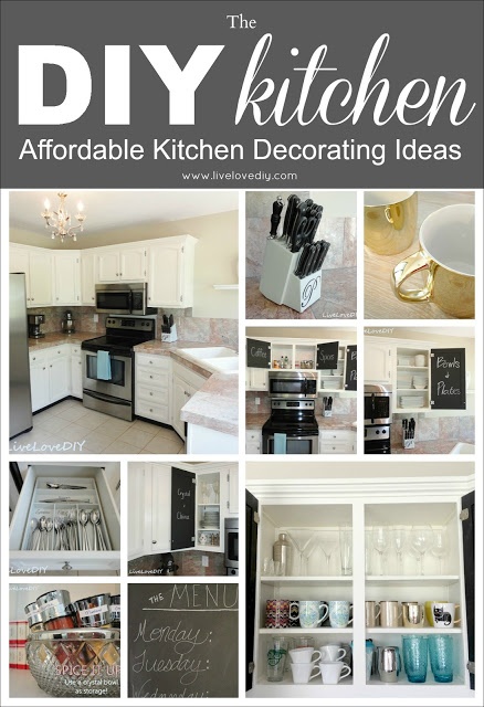 The DIY Kitchen: Affordable Kitchen Decorating Ideas Anyone Can Do!