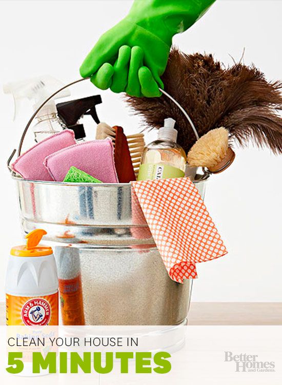 The best ways to clean your house-- fast!