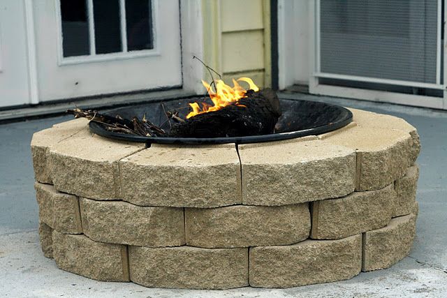 fire pit for less than 30 bucks