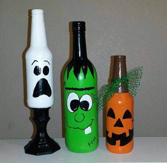 Halloween Bottles