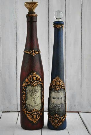 Resultado de imagen para botellas decoradas decoupage con fotografias