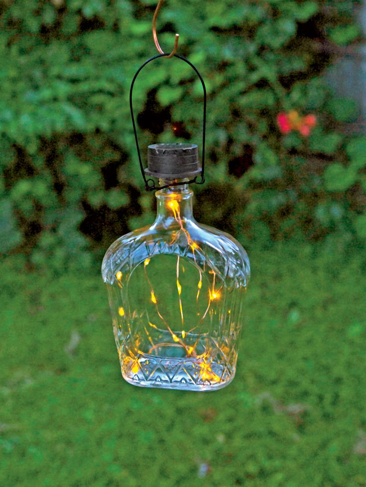 Solar Lantern Kit Transforms Your Bottle into an Charming Accent Light