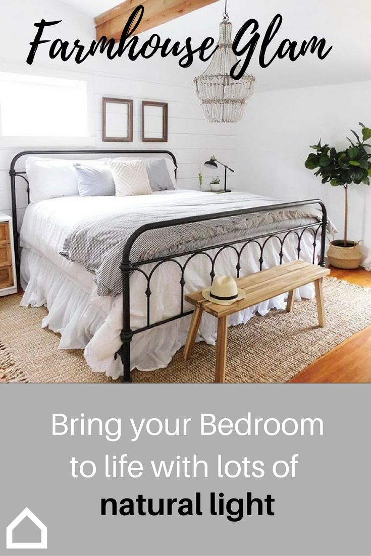 Bring your #bedroom to life with lots of natural light! You can easily create a ...