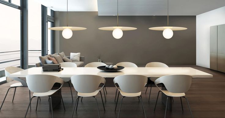 #DailyProductPick The Bola Disc Pendant by Pablo features a chromated disc refle...
