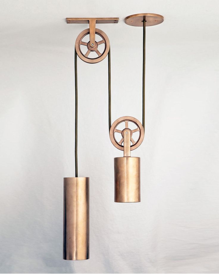 #DailyProductPick The Pulley Pendant by Sun Valley Bronze presents a modern vers...