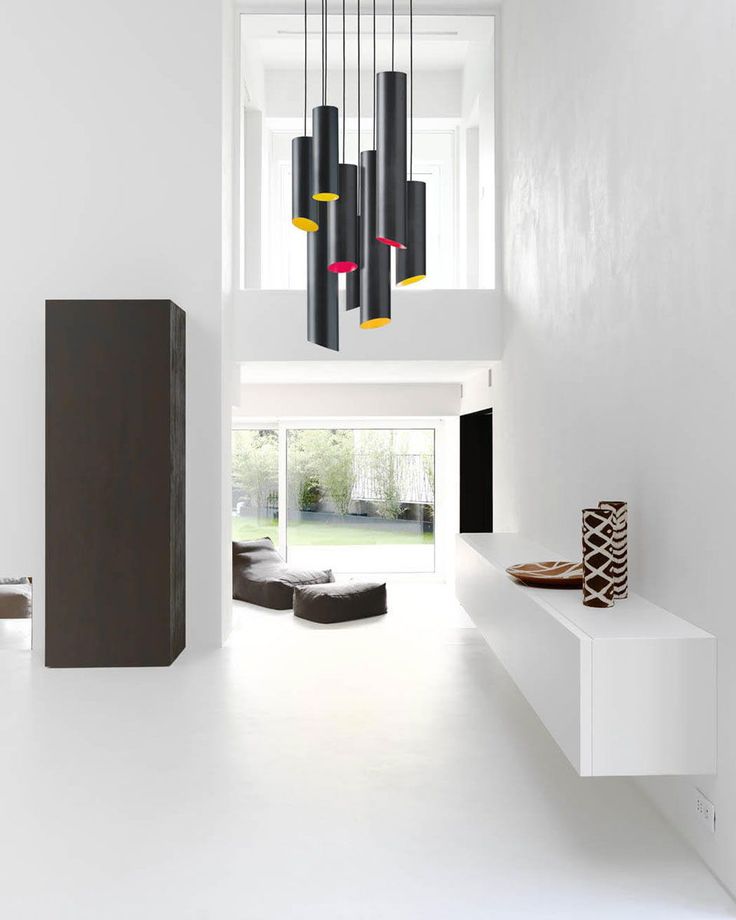 #DailyProductPick The Slice Suspension Lamp by Karboxx uses black carbon fiber f...