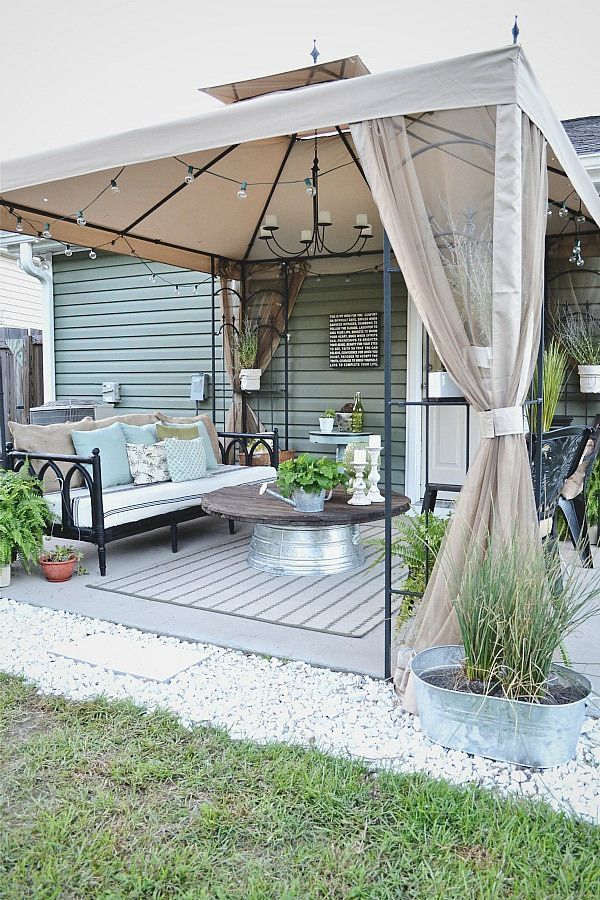 Time to start thinking about outdoor decorating.  A lot of these items can be fo...