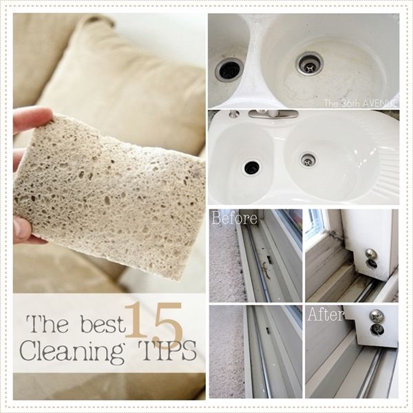 The Best 15 Cleaning Tips!