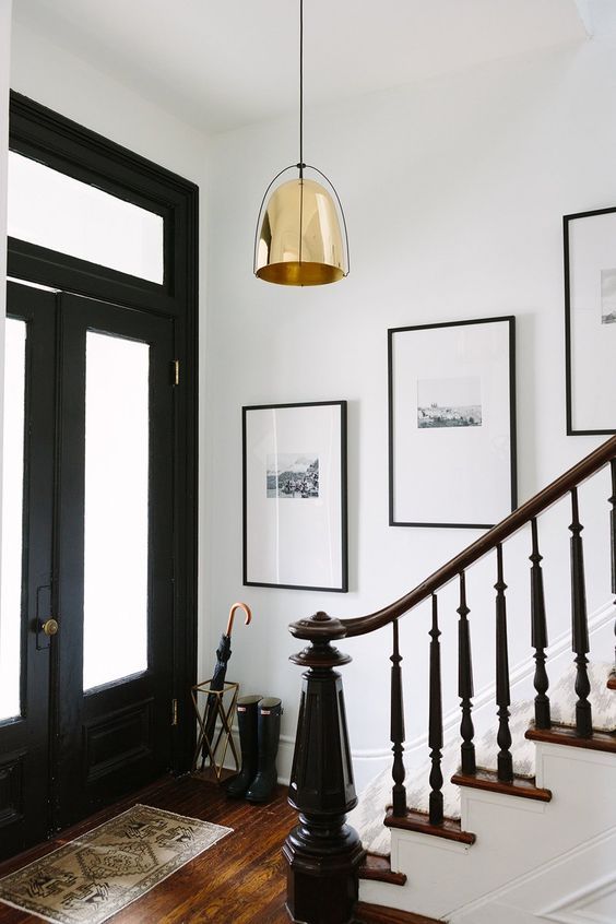 Spotted: our Rejuvenation Haleigh in this entryway makeover on The Everygirl! Sh...