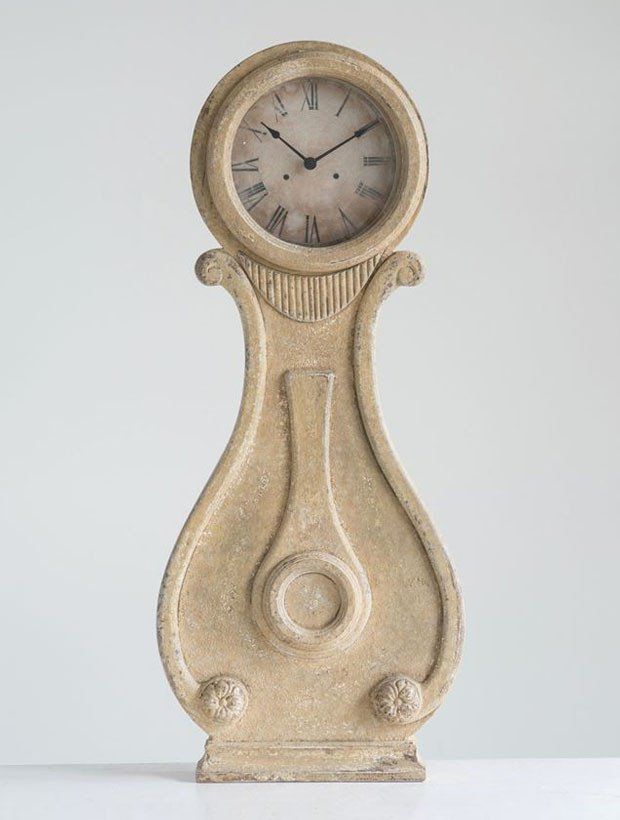 Distressed Vintage Style Tall Clock