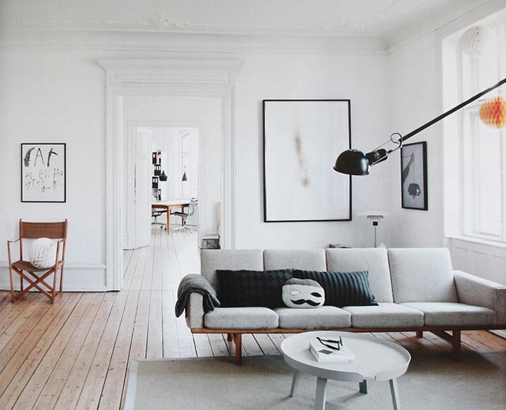 Furniture Living Room Bright Scandinavian Home Decor