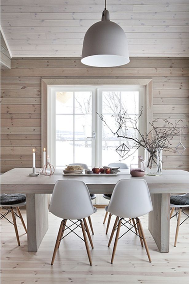 Nordic dining area