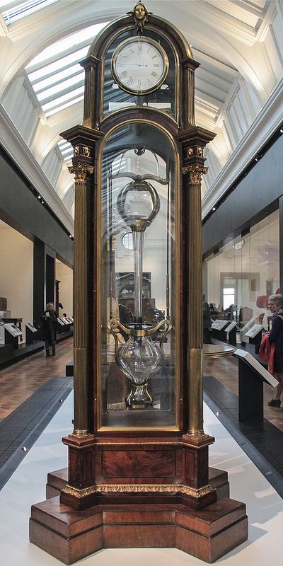 Perpetual motion clock, about 1765, James Cox(about 1723-1800) and John Joseph M...