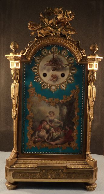 Table Clock, Guyenot Paris. ca.1890-1900