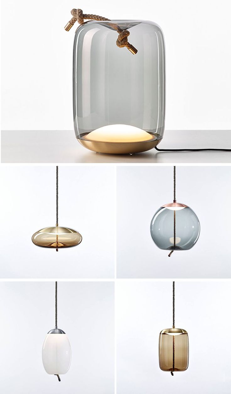ChiaramonteMarin Designstudio Has Created A Glass Lamp Named KNOT