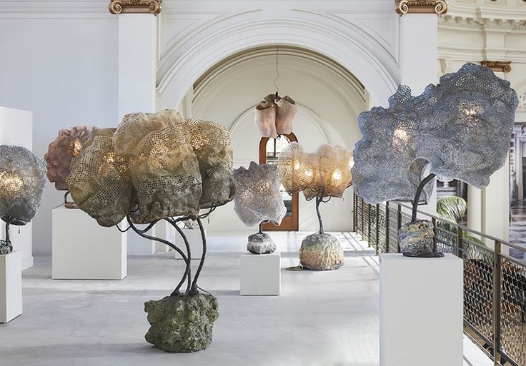 Floor lamps by Nacho Carbonell.