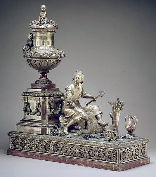 1780-1790 Austrian Mantel clock at the Metropolitan Museum of Art, New York