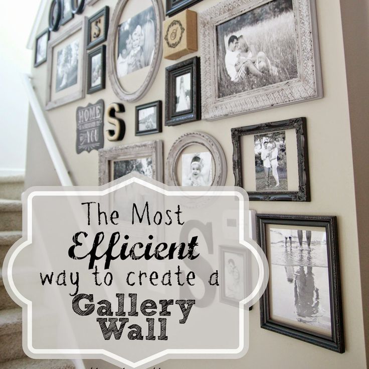 Bless'er House: The Most Efficient Way to Create a Gallery Wall