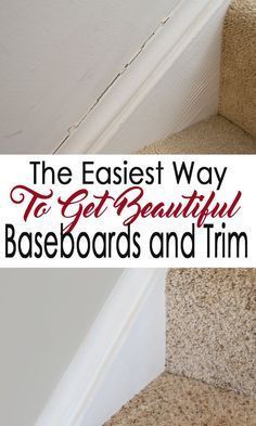 Repairing and Caulking Baseboards like a Pro with a caulking gun and tape