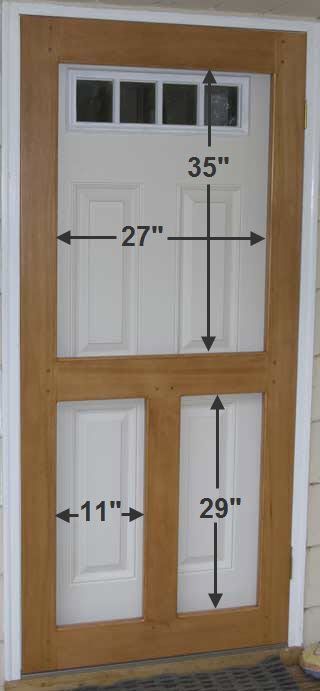 The RunnerDuck Screen Door plan, is a step by step instructions on how to build ...