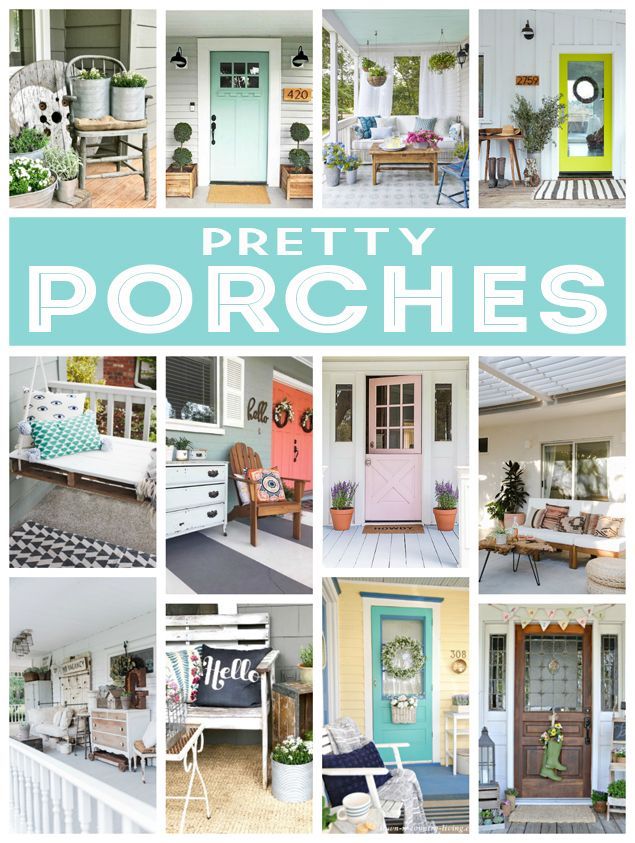 Pretty Front Porch Ideas | Home Decorating Ideas