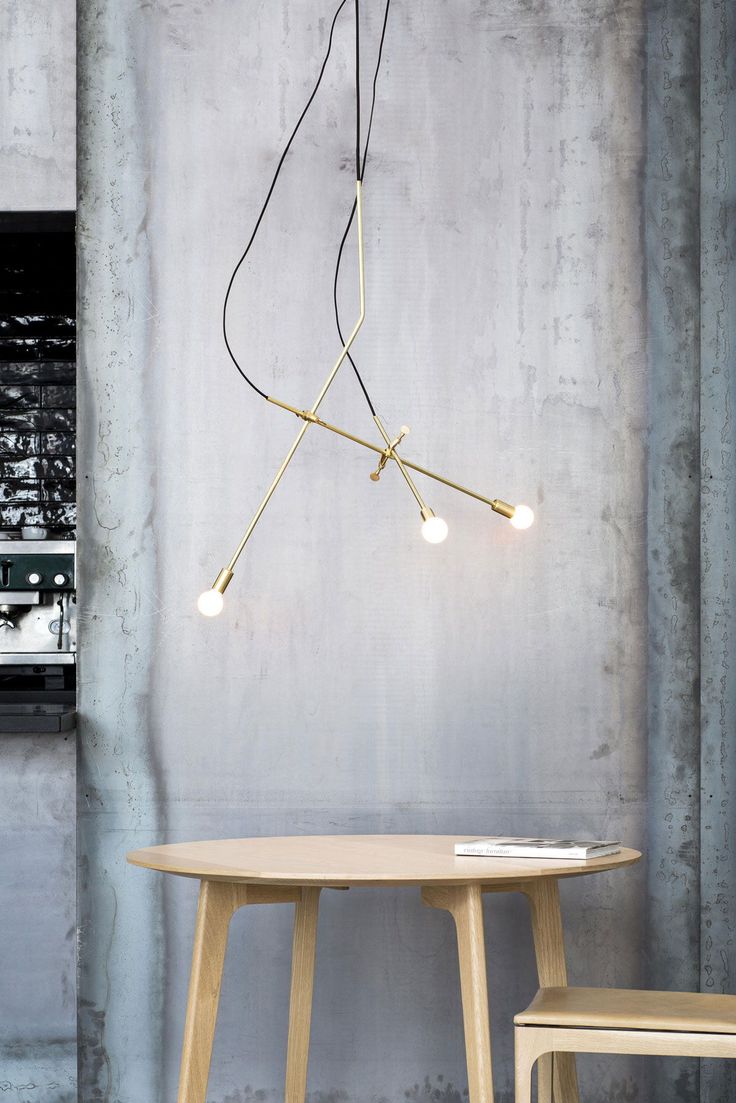 #DailyProductPick Atomium by Lambert et Fils combines exposed bulbs and rich bra...