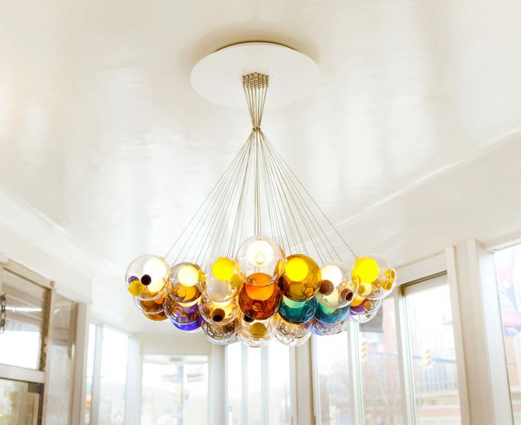 #DailyProductPick Series 28.37 by Bocci is composed of individual pendants, each...