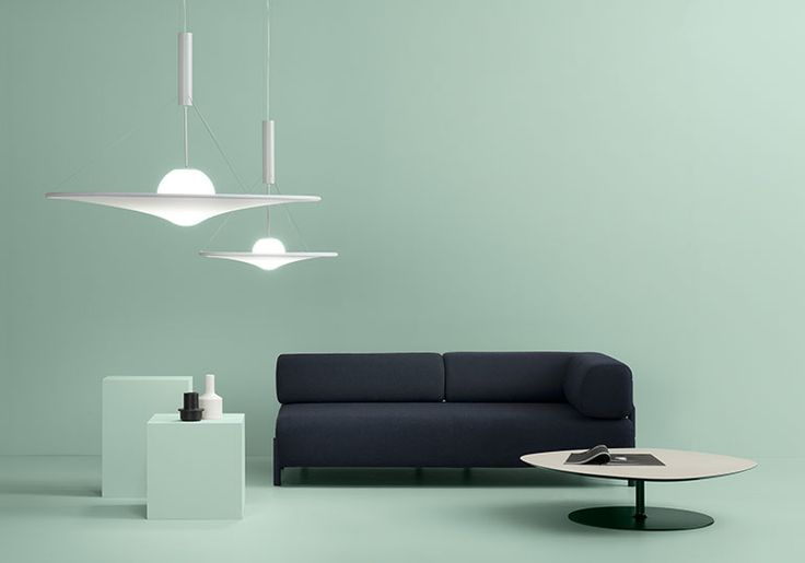 Manto by Davide Besozzi for Axolight. Hall 9, Stand A-01 through A-05 at Eurolu...
