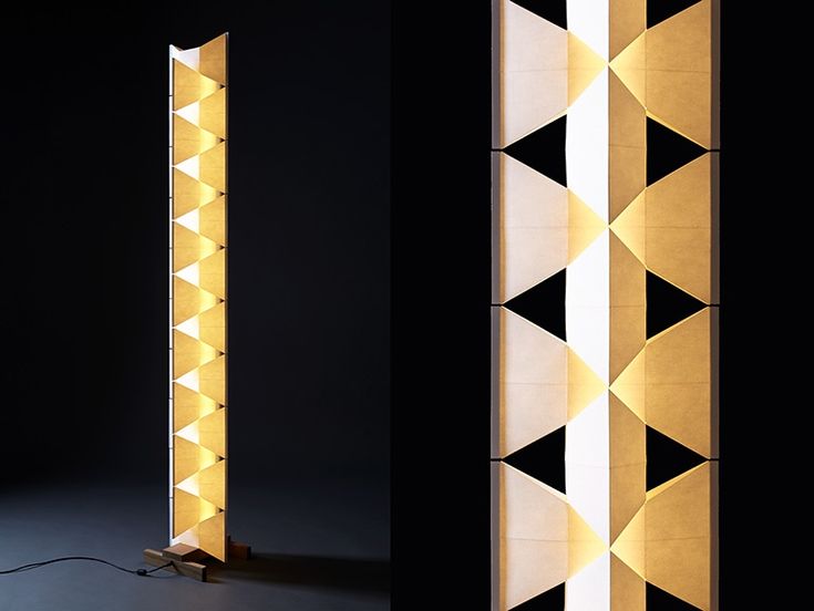Toronto-based design firm Zeed’s Tapermoon light uses a single shade to crea...