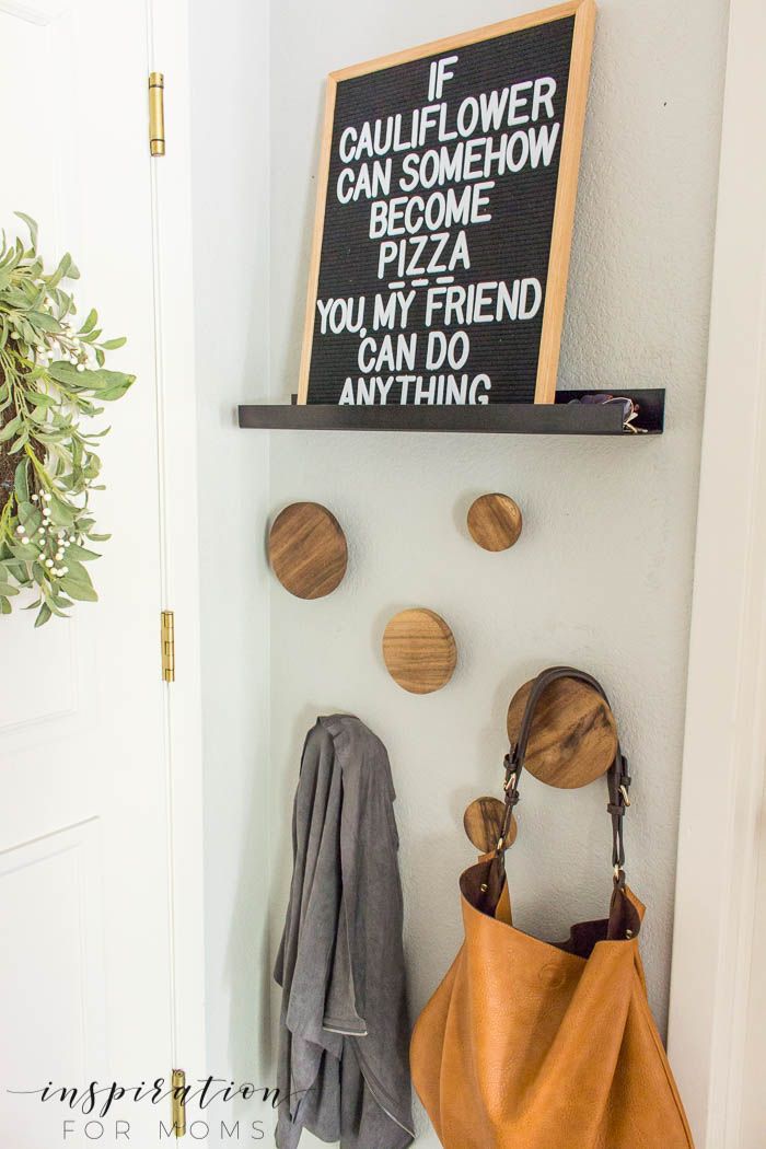 Easily transform the entryway in just a few steps. No matter the size, it's ...