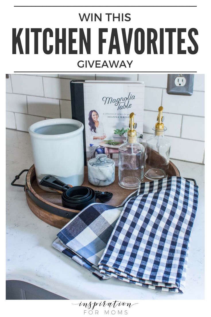 Win everything you see here in this kitchen favorites giveaway and make you and ...