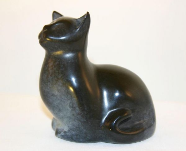 Lost Wax Bronze #sculpture by #sculptor Ann Seifert titled: 'Quiet Admiration (S...