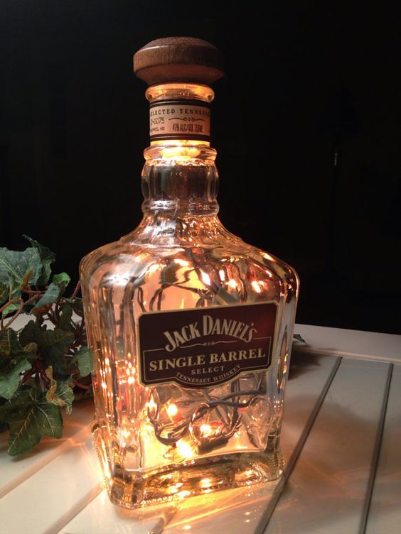 Jack Daniel's bottle light