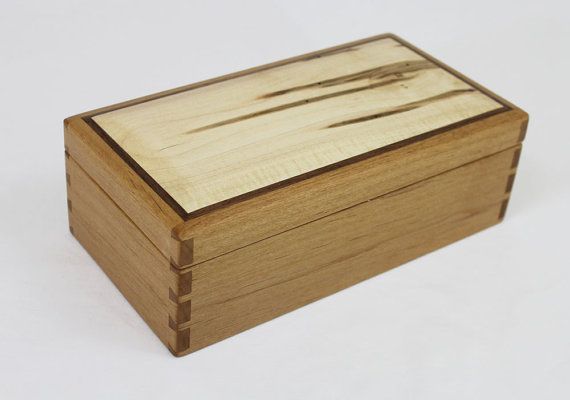 Made To Order Medium Handmade Wood Box, Jewelry Box, Notions Box, Sewing Box, Prayer, Dreams, Hopes